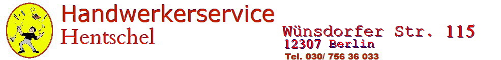 Handwerkerservice-Hentschel